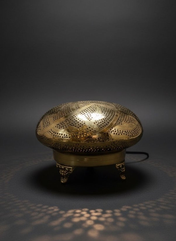 Hand-perforated pure copper